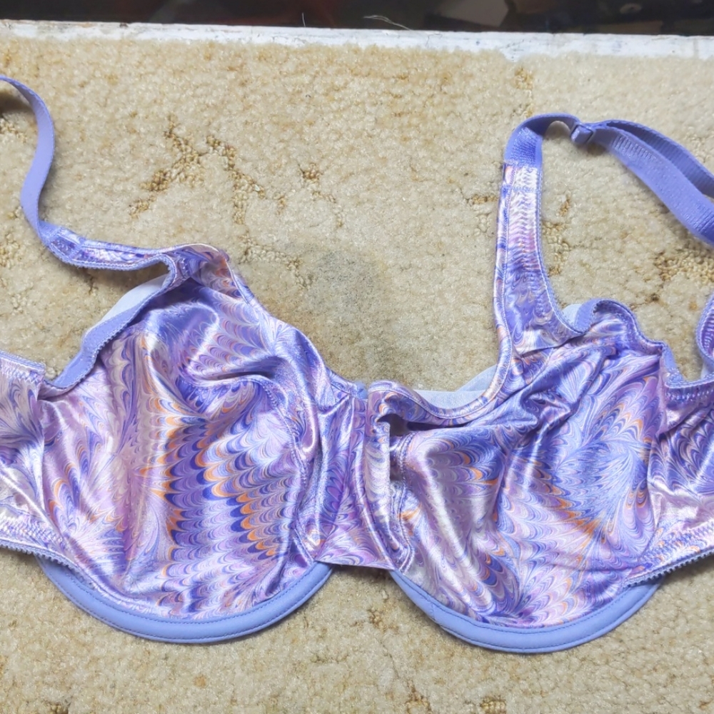 Satin bra